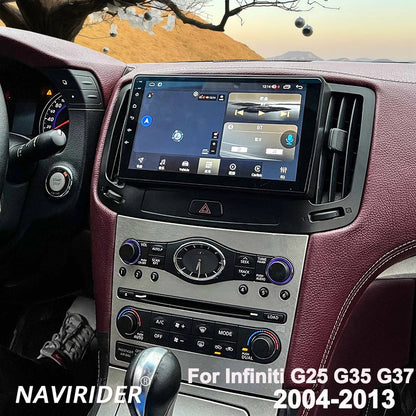 Yes Car Radio 9‘’ For Infiniti G25 G35 G37 2004-2013  Android 15 GPS Navigation Auto Stereo Multimedia Player Head Unit CarPlay