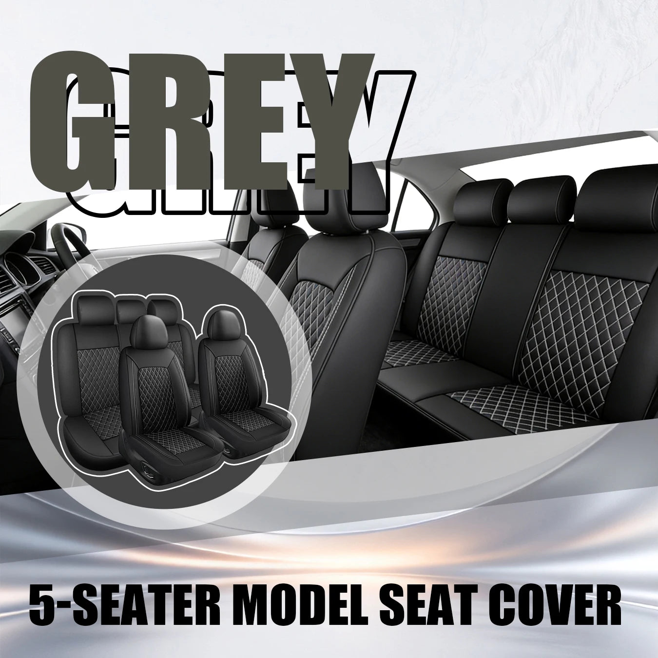 5-seater car seat covers For iCAR Fully enclosed protective seat, suitable for all seasons, durable and easy to clean