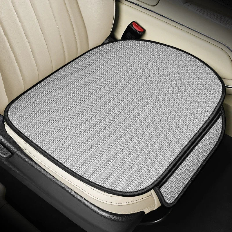Car Seat Cushion Breathable Ice Silk Anti-Slip Car Seat Cover Set Four Seasons Universal Car Seat Cover Car Interior Accessories