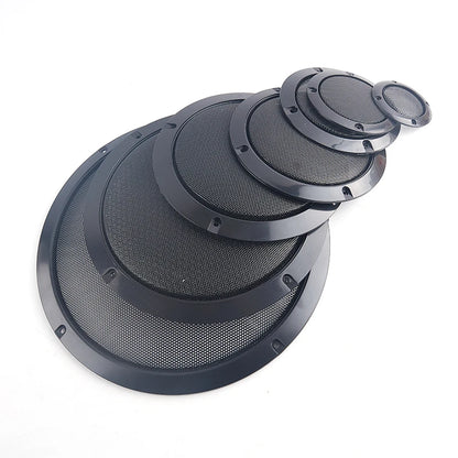 High-grade Car Home Mesh Enclosure Speaker 2 3 4 5 6 8 10 Inch Net Cover Speakers Plastic Frame Metal Iron Wire Grilles
