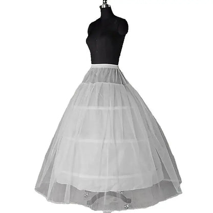 Women's Hoop Petticoat with One Layer Tulle Underskirt Marriage Wedding Dress Accessories