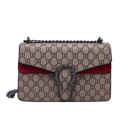 Fashion Popular Women's Bag Trend Brand Retro Chain Shoulder Bag High Quality Ladies Crossbody Bag Designer Luxury Handbag