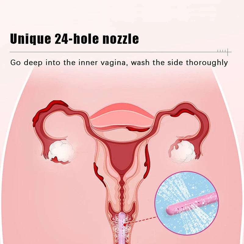 500ml Vagina Ass Bidet Cleaner Hand Held Spray Bottle Intimate Hygiene Personal Cleaner Vaginal Anal Washing Health Care Women