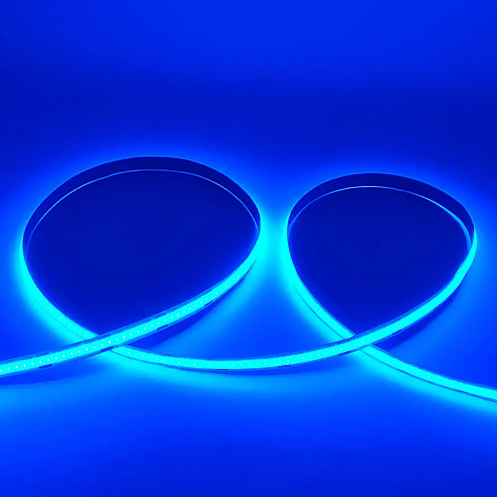 COB Led Strip Lights 12V 24V 320LEDs/m Flexible FOB LED Tape Warm Natural White Red Blue Green Yellow Pink Purple Lighting Decor