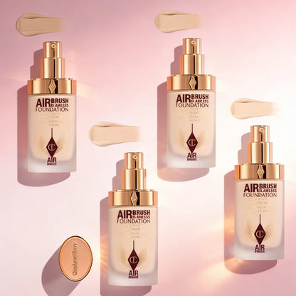 Charlotte Tilbury CT Makeup Set Base Makeup Antioxidant Powder Smooth Fine High Waterproof Skin-nourishing Essence Foundation