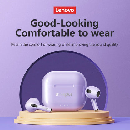Lenovo LP40 Pro Wireless Headphones Are Suitable For Computers, Phones, Gyms, Travel Compatible Lenovo And Fitness Headphones