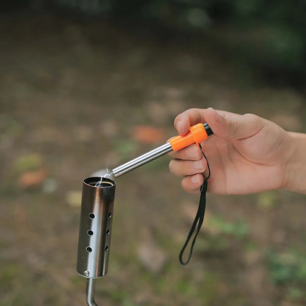 TARKA Camping Portable Igniter Outdoor Stove Electric Igniter Piezoelectric Igniter Hiking Climbing BBQ Igniter Camping Supplies