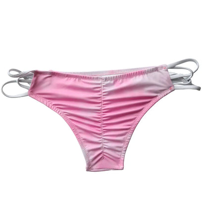 Wholesale Womens Bikinis Bottom Sexy Swimsuit Vintage Swimwear Brazilian Biquini Bathing Suit  Maillot De Bain Femme Plus Size