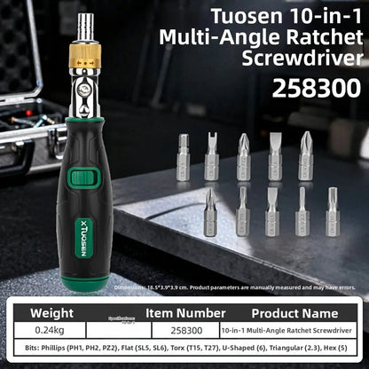 Ratcheting Screwdriver Set with Bits, Multi-Function Repair Tool Kit for Electronics, Laptop, Phone & Home Appliance Fixes