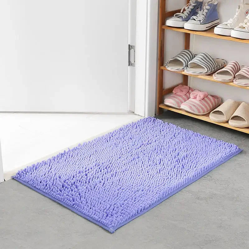 Rectangular Floor Door Mat Carpet, 40X60cm, Soft, Non - Slip, Bathroom, Floor Door Mat, Dirt Barrier