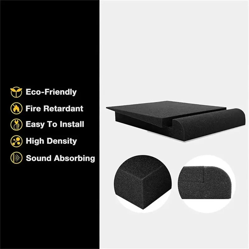 Speaker Sound-absorbing Cotton Sponge Pad Desktop Sound Insulation High-density Sponge Block Speaker Accessories
