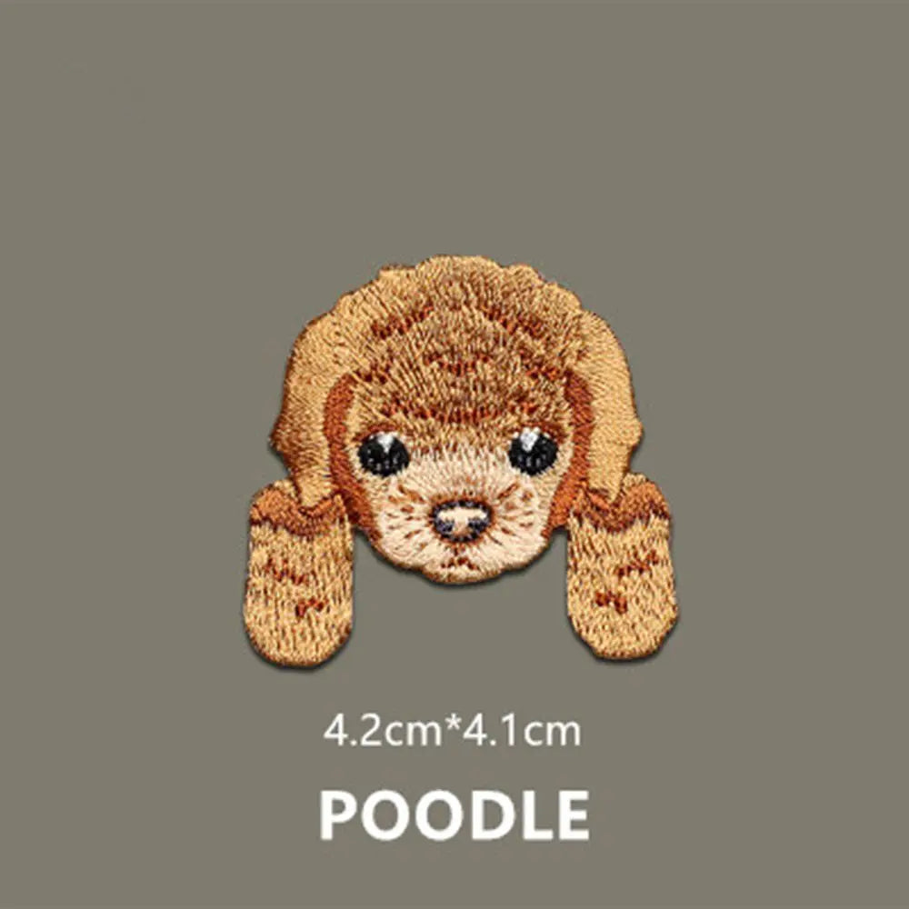 Cute Small Dog Baby's Clothes Patch Clothing Patches Applique Backpack Decoration