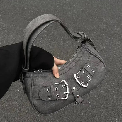 Sweet and Cool Spicy Girl Fashion Niche Underarm Bag High-end Feeling Bag for Women 2024 New Casual Versatile Shoulder Bag