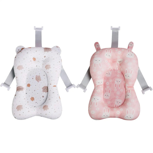 Baby Bath Seat Support Mat Protection Non Slip Adjustable 0-6 Months Baby