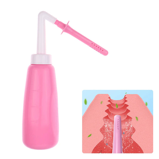 500ml Vagina Ass Bidet Cleaner Hand Held Spray Bottle Intimate Hygiene Personal Cleaner Vaginal Anal Washing Health Care Women