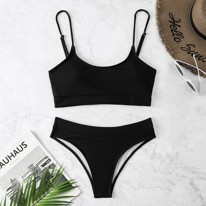High Waist  Swimsuits Women Swimwear  Bathing Suit Biquini Brazilian  2023 New Beachwear high waist bikini  push up bikini