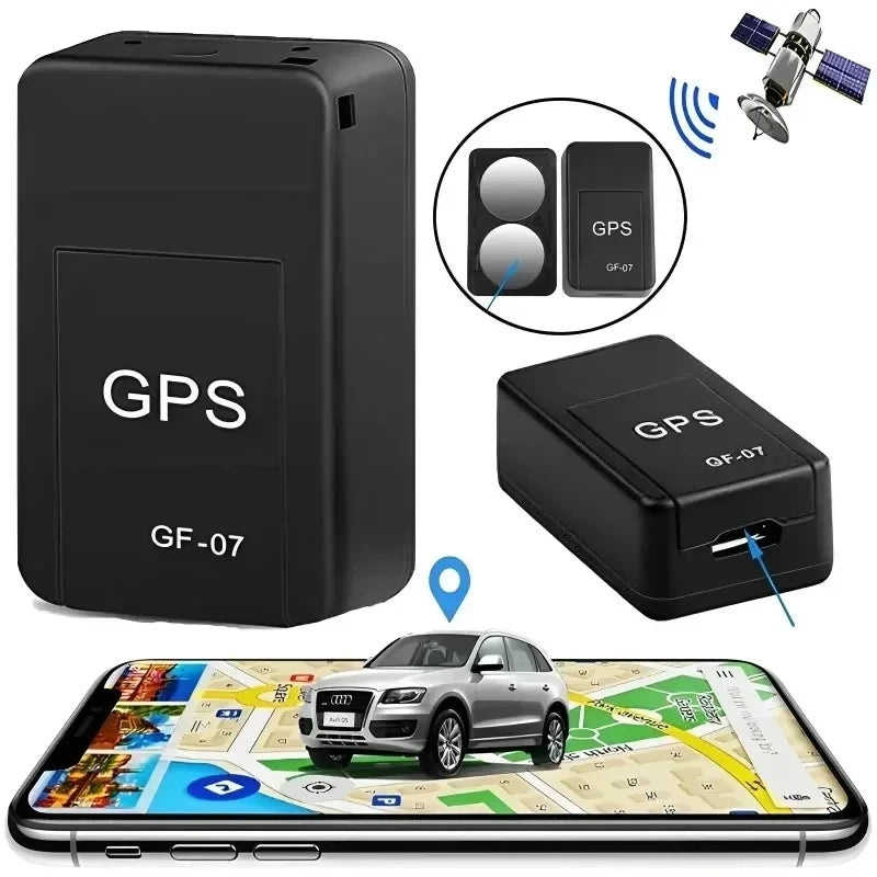 GPS-Locator GF-07: Präziser und praktischer Kompakt-Locator für Fahrzeuge, einfach zu installieren, präzise Fernpositionierung, mobil.