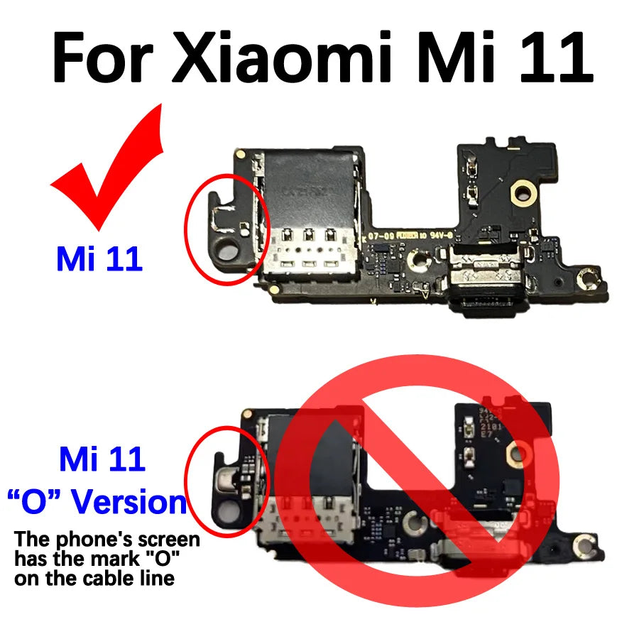 100% Brand New Original Charging Port For Xiaomi Mi 11 11T Pro 10T Quick Fast USB Charger Dock Board Connect Flex Redmi K30S
