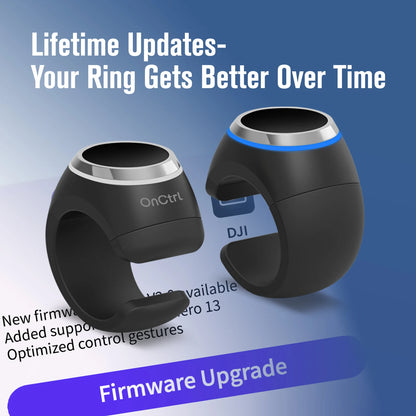 Wireless Finger Remote for Action Cameras. Gesture control for one-click shoot & record. Equipped with 3 sizes