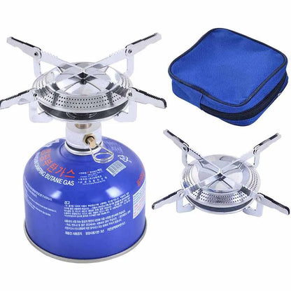 Outdoor Gas Stove (no ignition) Portable Camping Stove 3500w Gas Burner in Bag