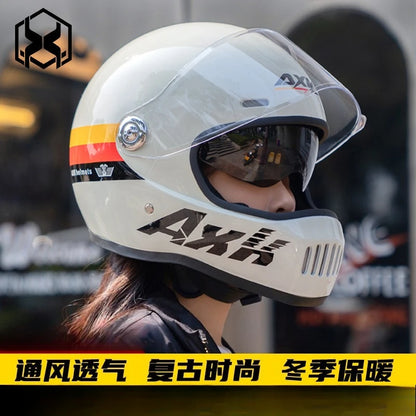 Motorcycle Helmet Winter Full Face Helmets Double Visor modular motorcycle helmet Motorbike Racing Sport Helmet Cascos Para Moto