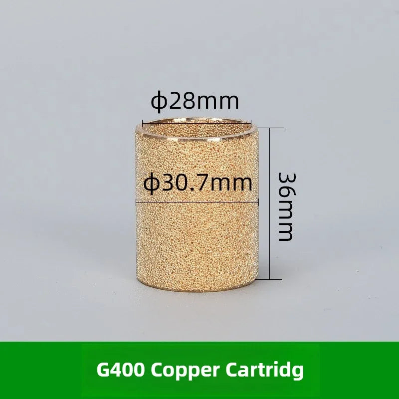 HEBAI AFR BF BFR GFR AW AF 2000 3000 4000 5000 Pneumatic Air Filter Element Copper Cartridge Fiber Filter Element Air Treatment