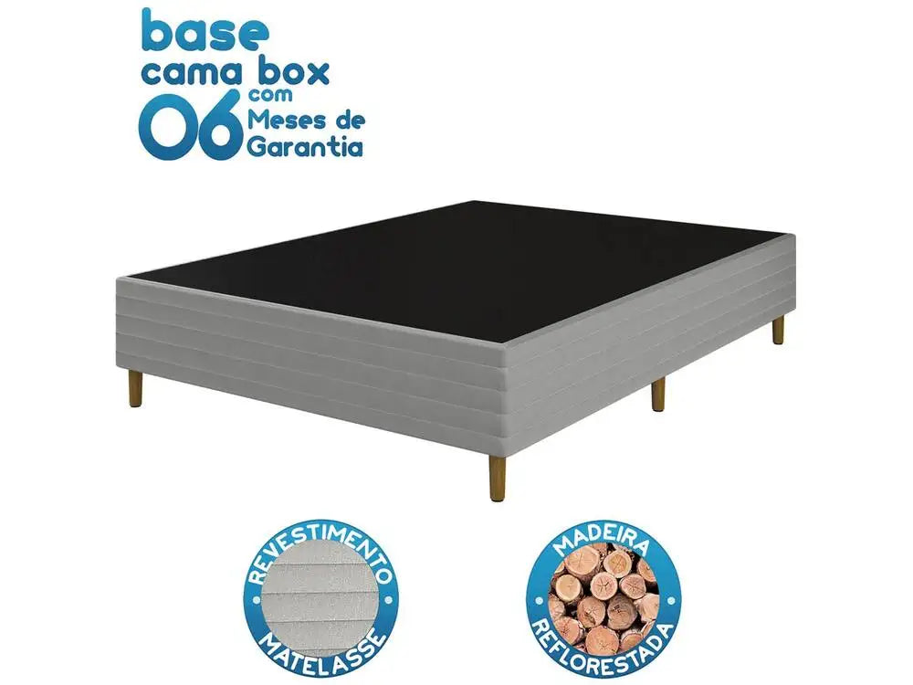 Base Bed Box Couple Umaflex 38x138x188cm New Prada