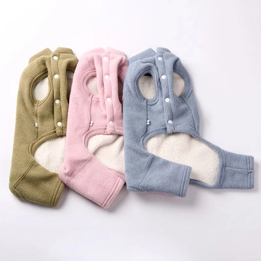 Pet Supplies Small Dog And Cat Clothes Winter Jumpsuit Thick Chihuahua Maltese Poodle Apparel