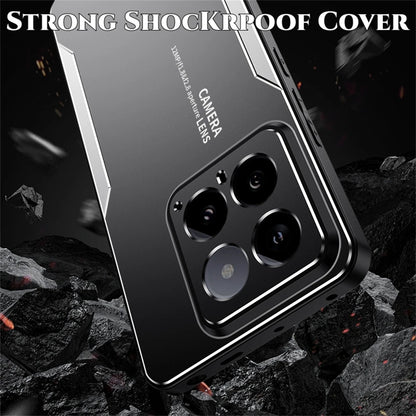 ShockProof Alloy Metal Case For Xiaomi 17T 15T 13T 14T 12T 11T 12X 15 14 13 12 Mi 11i 17 Pro Max Silicone Back Cover Shell Cases
