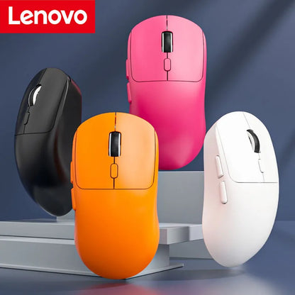 Lenovo Wireless Mouse Bluetooth-compatible  2.4G Three-Mode Rechargeable Ergonomic Office Gaming Silent Mouse For iPad PC Laptop