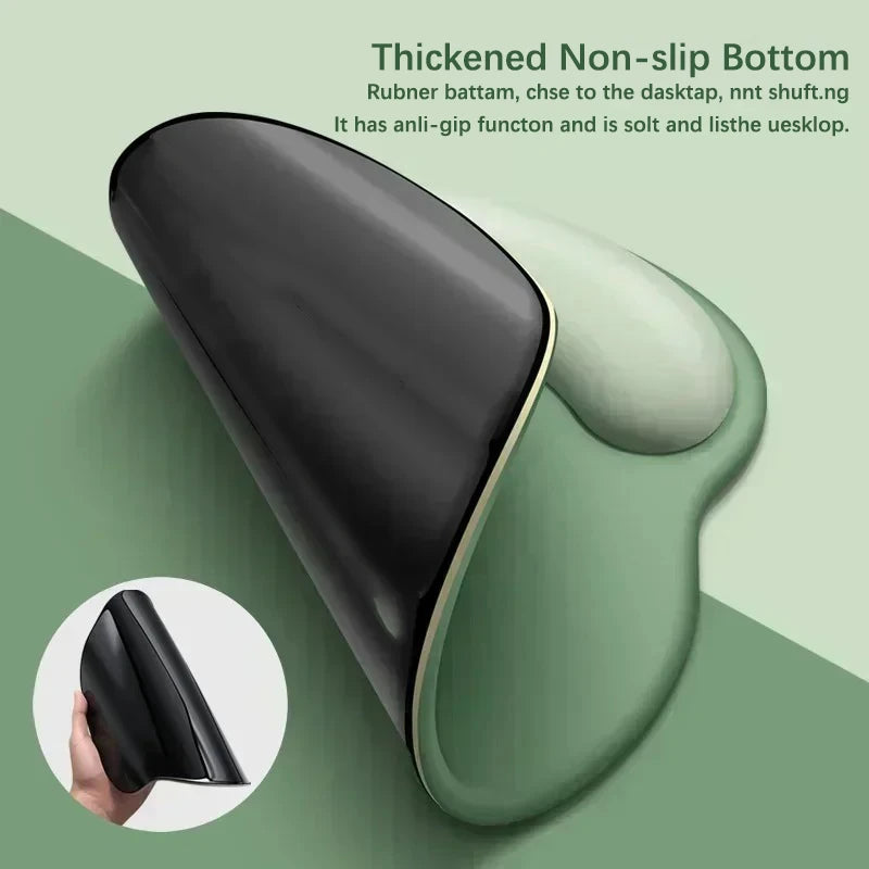 Wrist Rest Computer Desktop Silicone Mouse Pad Comfortable Wrist Rest Non-slip Mouse Pad Soft Mouse Pad Gradient Color Mouse Pad