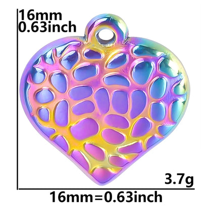 Color Brief Fashion Sense Of Design Pendant Mushroom Chain Heart-Shaped Feather Plant Rose  Marine Dolphin Pendants Diy Jewelry