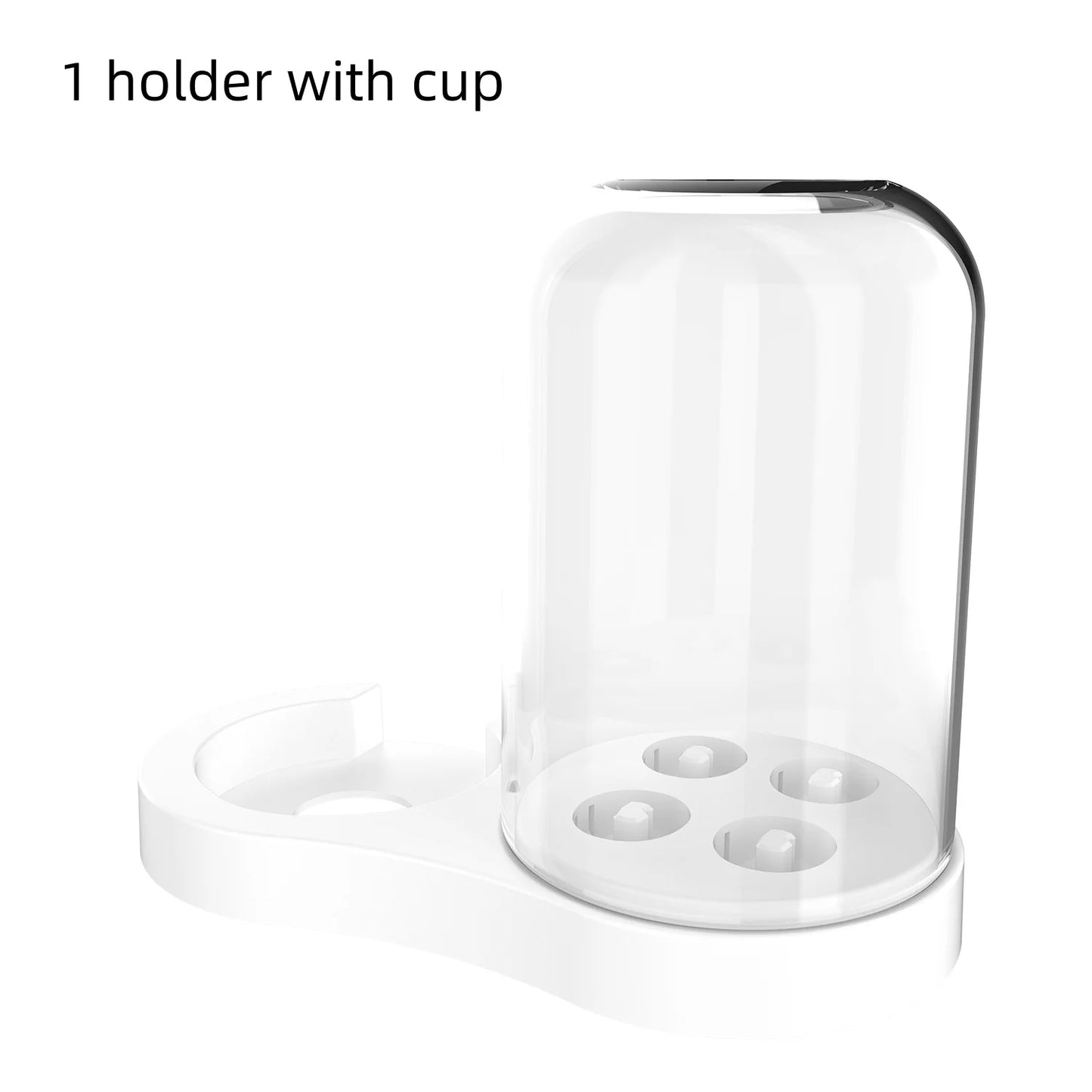 Toothbrush Holder and Charger Base for Oral B iO Series & EB Round Head Series Electric Toothbrush , Toothbrush Storage Bracket