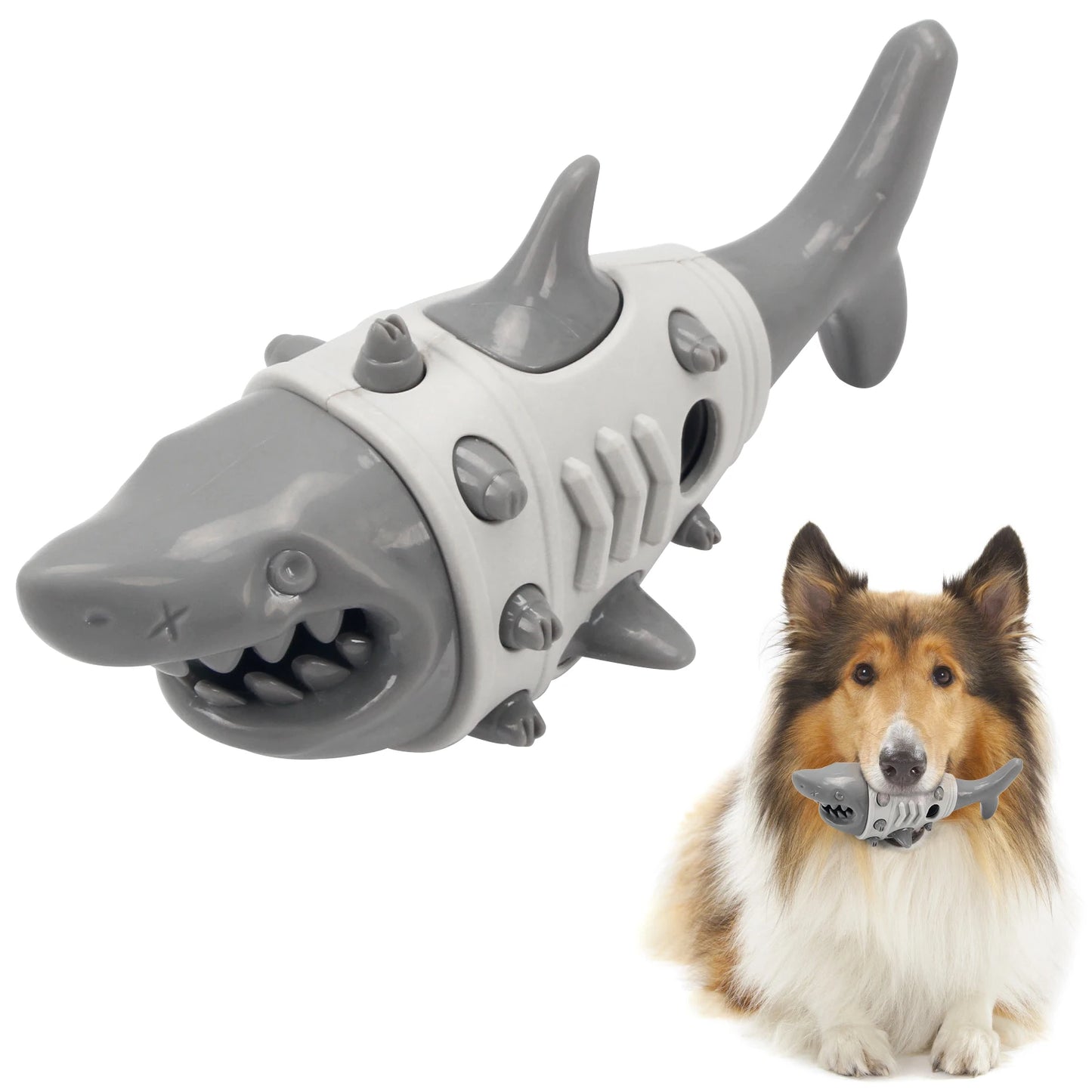 Dog Chew Toys Grinding Teeth Sound Ball Toys Leaking Food Balls Anti Bite Interactive Training Cleaning Teeth Toys Pet Products