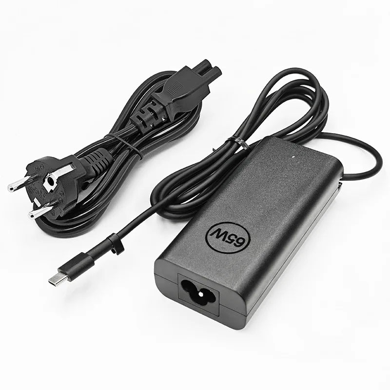 65W Type/USB C Laptop Power Adapter for Dell Latitude 5530 5420 7420 7440 7340,Inspiron14 16,XPS13 7390 Chromebook 3100 Charger