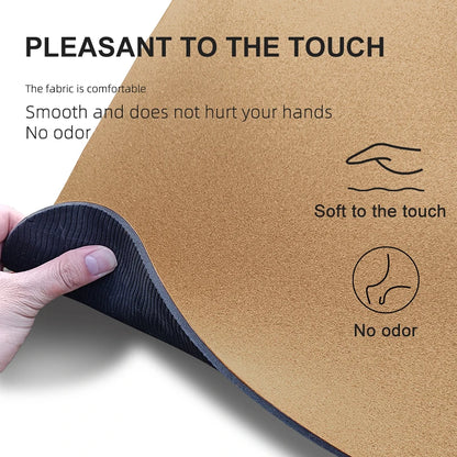 Natural Cork Yoga Mat Fodable Fitnes for Men Women Kid Lightweight Portable Pads Strap Included No Slipping Hot Absorb Sweat