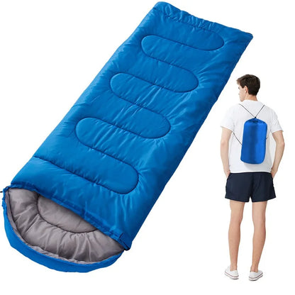 Single Person Emergency Sleeping Bag Adults Thickened Warm Portable Outdoor Camping Equipment Spring Autumn
