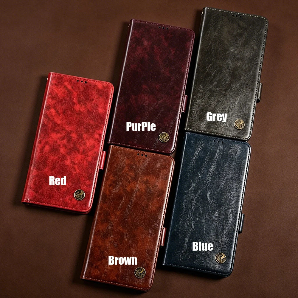 Wallet Card Slot Stand Magnetic Flip Leather Case For Xiaomi 17 17T 15 15T 14 14T 13 13T 12 12T 11 11T 10 10T 9 8 Pro Lite Ultra