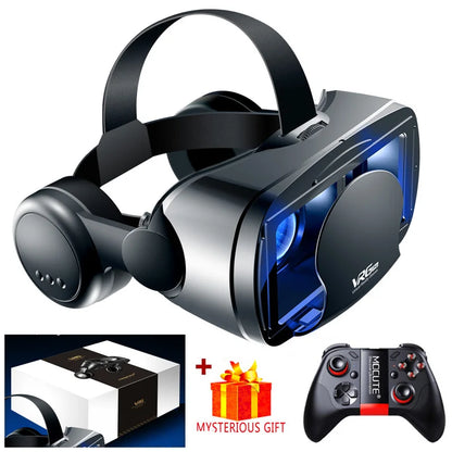 VRG Pro Viar VR Glasses 3D Virtual Reality Headset Helmet Goggles Device Lenses For Smartphone Phone Smart Hedset Gogle Children