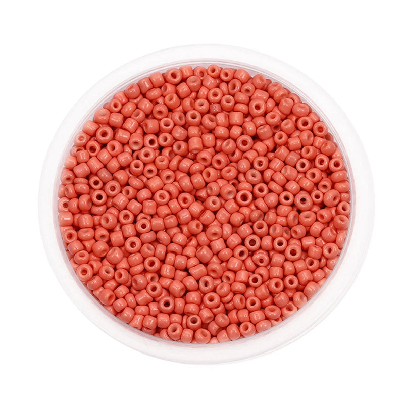 1000/500pcs 3/4mm Glass Seed Beads DIY Accessories Jewellery Making Materials Supplies Pony Bead For Craft Bracelets Jewelry