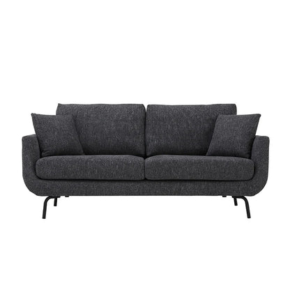 Furniture White Living Room 2 Seater Modern Nordic Scandinavian Upholstery Small Comfy High Quality