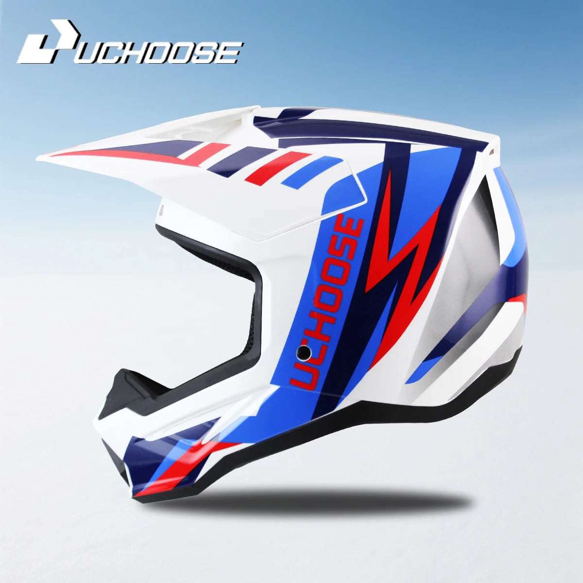 906-Motorcycle Off-Road Helmet, Fully Covered Electric Vehicle, Pulling Full Helmet, Mountain Downhill, All Season