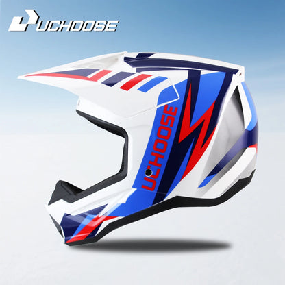 906-Motorcycle Off-Road Helmet, Fully Covered Electric Vehicle, Pulling Full Helmet, Mountain Downhill, All Season