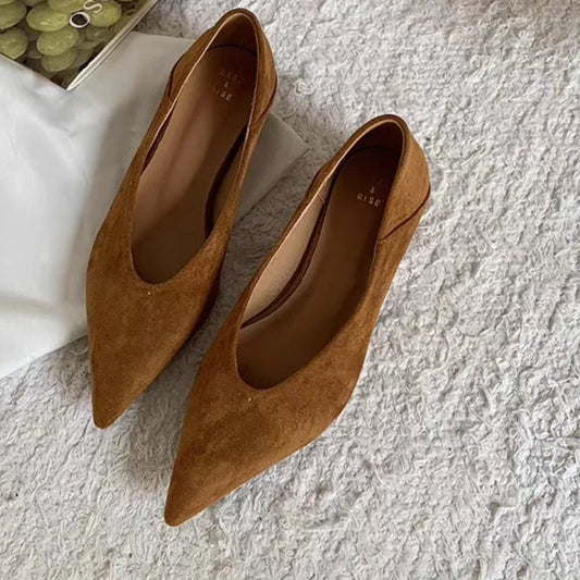 Flats Women Shoes Pointed Toe Shoes Shallow Casual Sandals Cozy Walking Sport Shoes Fashion Woman Sneakers 2025 Zapatos Female