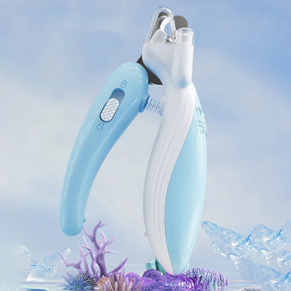 Professional Pet Nail Clippers with LED Light - Pet Claw Grooming Trimmer for Dogs Cats Small Animals Paw Nail Care Pet Supply