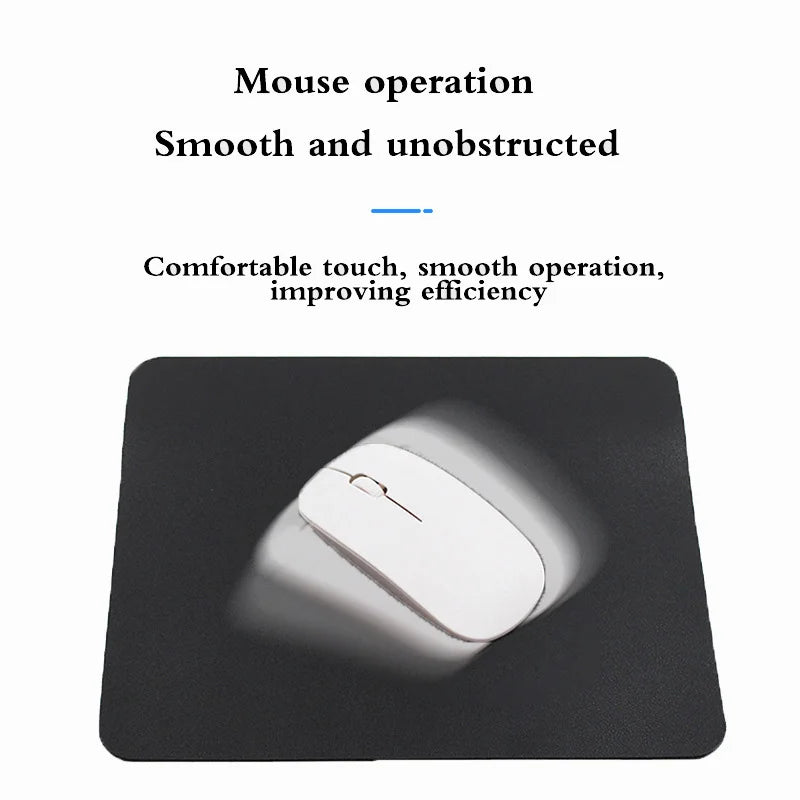 Universal PU Mouse Pad Gaming Desktop Non-Slip Mouse Pad Waterproof Anti-Scratch Mat For Home Office Laptop Desktop Accessories