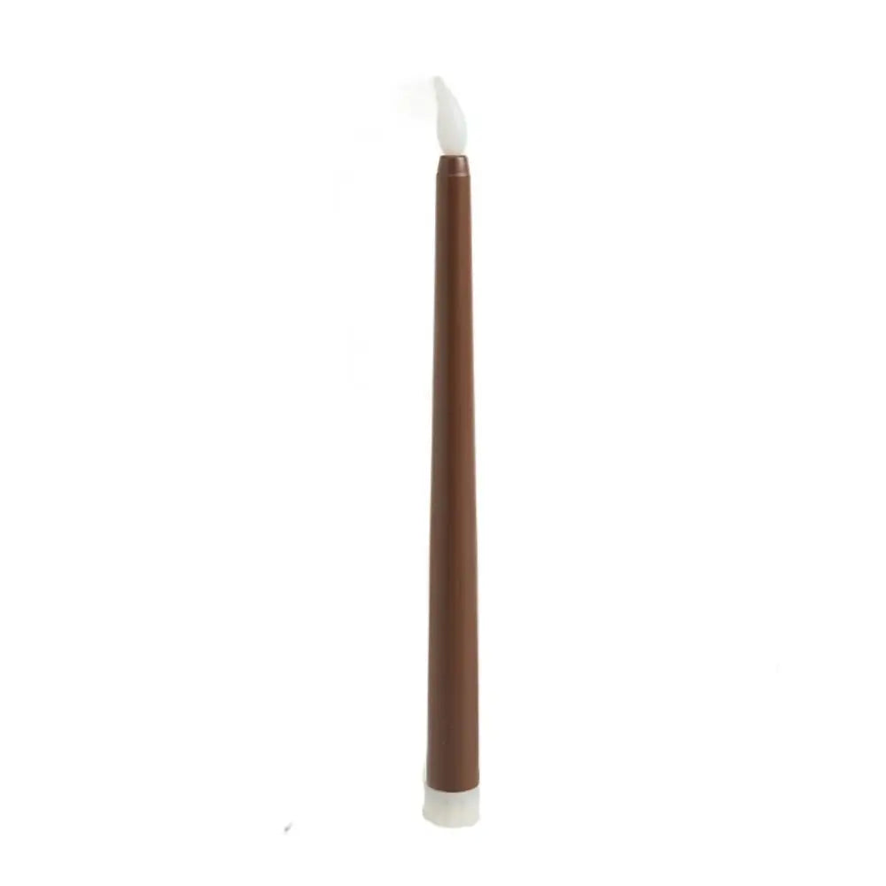 Simulation Led Candles with Flickering Flame Battery Operated Candlesticks 3D Wick Creative Flameless Taper Candles Thanksgiving