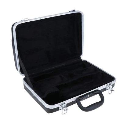 Clarinet Carrying Suitcase Box ABS Material Suspension Padding Accessories Bag for Music Instrument Storage