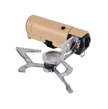 Outdoor Portable Folding Cassette Stove for Camping Butane High-Fire Integrated All-in-One Gas Stove Trekking Accessory