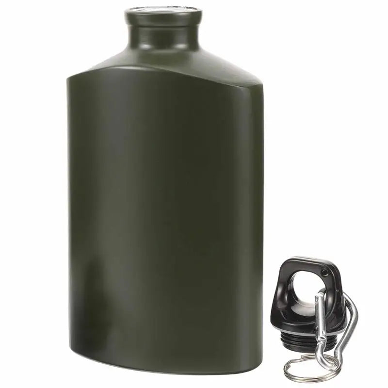 Portable Canteen Wear-resistant Bottle Camping Water Canteen Outdoor Supply Travel Flask Aluminum Alloy
